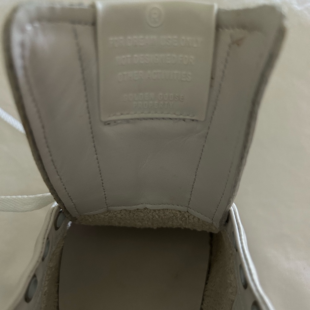 GOLDEN GOOSE PURE STAR SNEAKERS SIZE 7 - Picture 10 of 12